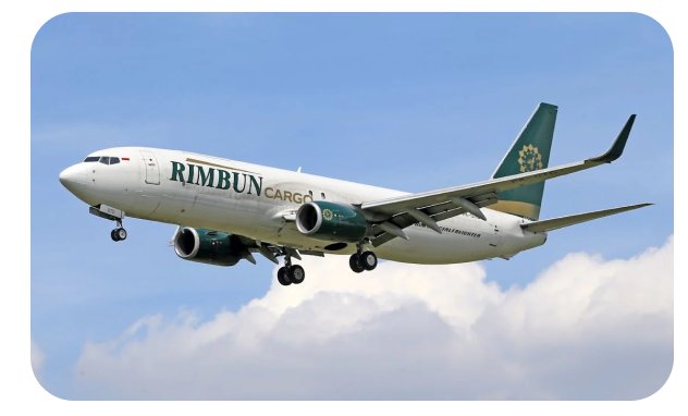 Avión de carga internacional